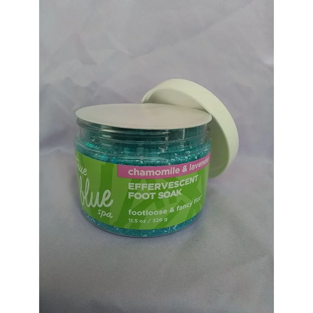 Bath & Body Works True Blue Spa Chamomile & Lavender Effervescent Foot Soak